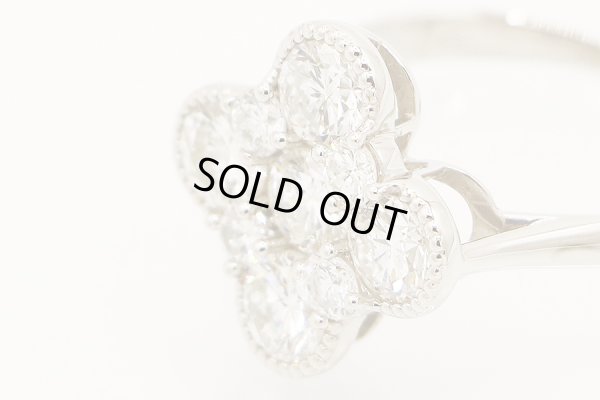 PT900 ダイアイリリング 2.48ct 6.50g　拡大(2)