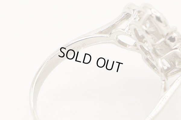 PT900 ダイアイリリング 2.48ct 6.50g　刻印(2)