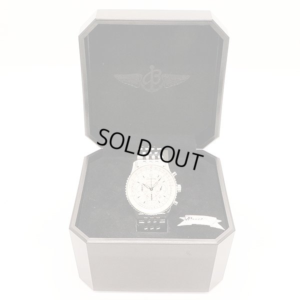 ブライトリング　ナビタイマー　モンブリラン　Ａ４１３３０　銀文字盤　箱