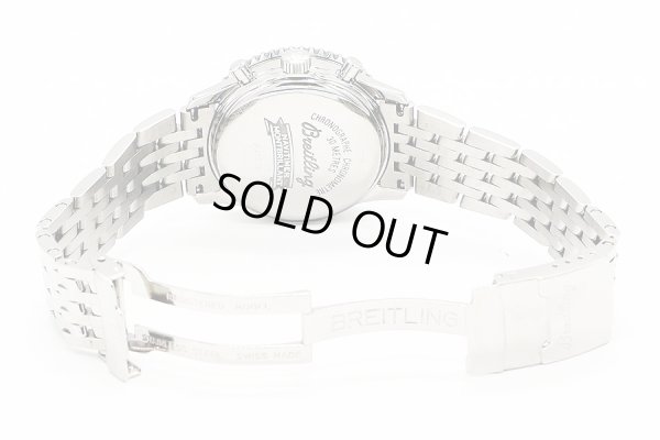 ブライトリング　ナビタイマー　モンブリラン　Ａ４１３３０　銀文字盤　ブレス