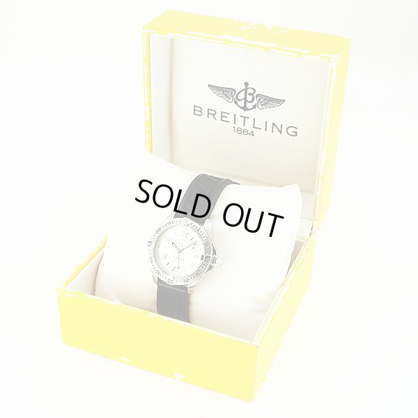 ブライトリング　コルトオーシャン　Ａ１７０５０　銀文字盤　箱