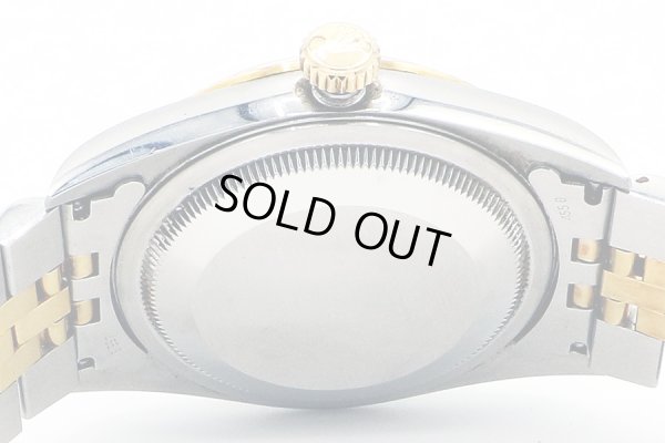 ロレックス　１６２３３　Ｓ８６１９９８　シャンパン文字盤　裏面拡大