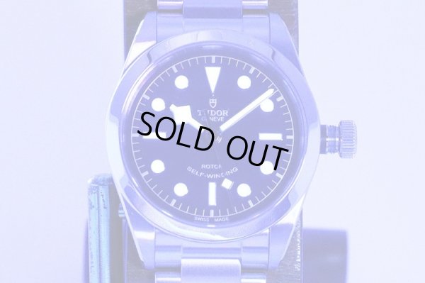 チューダー　ヘリテージ　ブラックベイ３６　７９５００　青文字盤　ライト