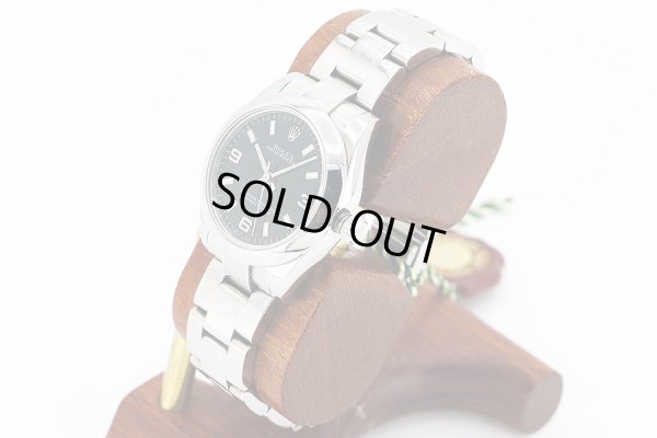 ロレックス　１７７２２０　Ｚ８７４８４２　黒３６９文字盤　サイド