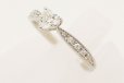 PT900 ダイアイリリング 0.402ct 0.11ct 2.90g　サイド