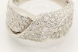 PT900 ダイアイリリング 1.20ct 11.00g　拡大