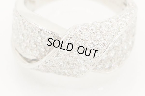 PT900 ダイアイリリング 1.20ct 11.00g　拡大