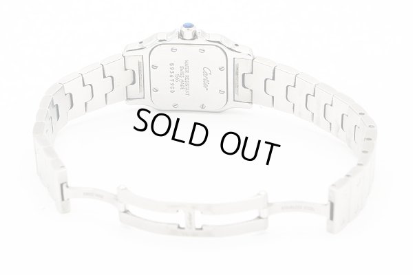 カルティエ　サントスガルベＳＭ　Ｗ２００１７Ｄ４　白文字盤　ブレス