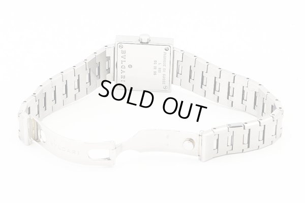 ブルガリ　クアドラード　ＳＱ２２ＳＳ　黒文字盤　ブレス