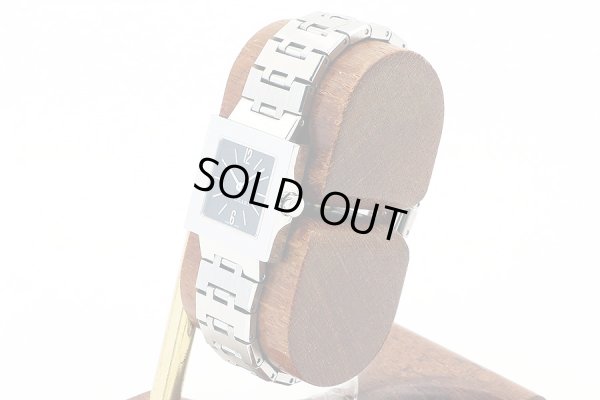 ブルガリ　クアドラード　ＳＱ２２ＳＳ　黒文字盤　サイド