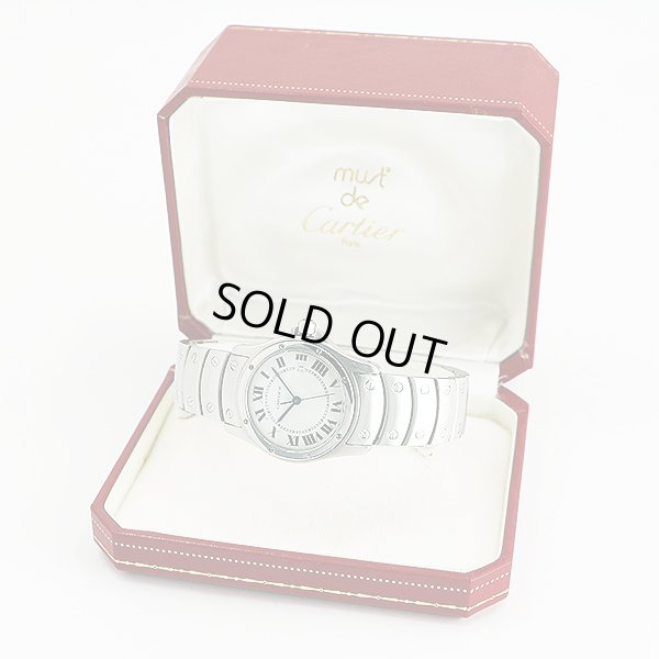 カルティエ　パンテール　グーガーラウンド　１５６１　白文字盤　箱