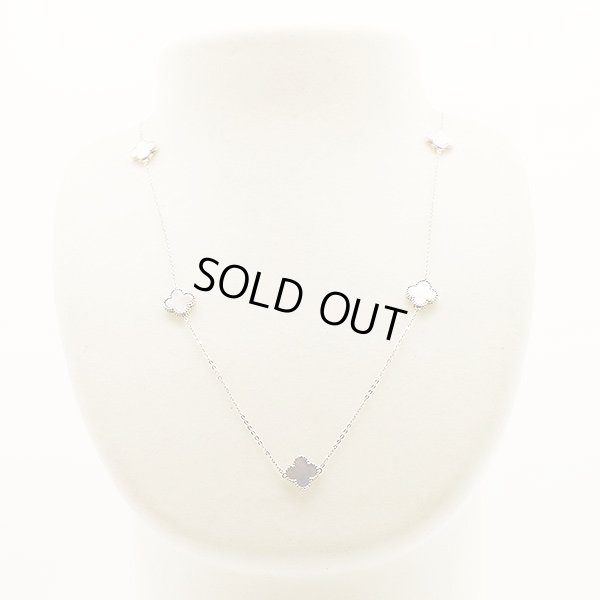 750WG シェルイリネックレス 8.50g　装着イメージ