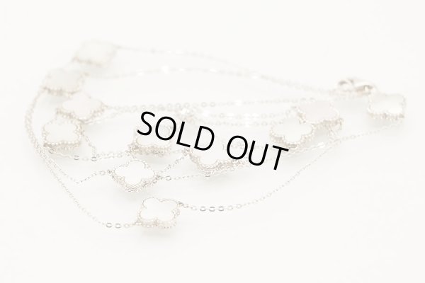 750WG シェルイリネックレス 8.50g　全体イメージ