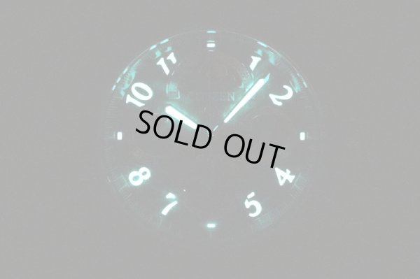 シチズン　カンパノラ　そに鳥　緑漆文字盤　ライト暗闇