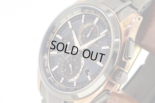 シチズン　アテッサ　ＡＴ８０４４－６５Ｅ　黒文字盤　ライトインブラック限定　サイド拡大