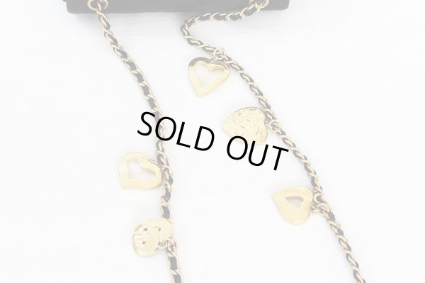 シャネル　ミニフラップバック AS3456 ブラック／GP金具（ハート付）　チェーン