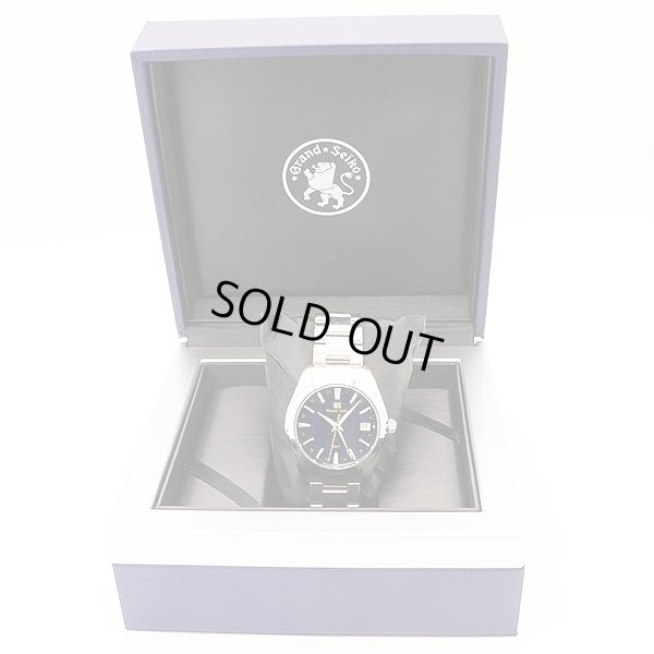 グランドセイコー　ＳＢＧＮ００９　ＧＭＴ　９Ｆ８６－０ＡＤ０ ９Ｆムーブ５０周年限定　紺文字盤　箱