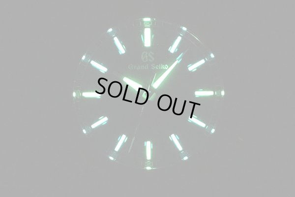 グランドセイコー　ＳＢＧＸ３４３　９Ｆ６１－０ＡＮ０ 黒文字盤　ライト暗闇