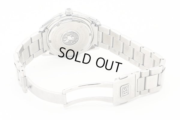 グランドセイコー　ＳＢＧＮ００９　ＧＭＴ　９Ｆ８６－０ＡＤ０ ９Ｆムーブ５０周年限定　紺文字盤　ブレス