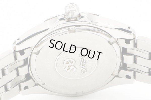 グランドセイコー　ＳＢＧＦ００３　８Ｊ５６－８０００　紺文字盤　裏面拡大