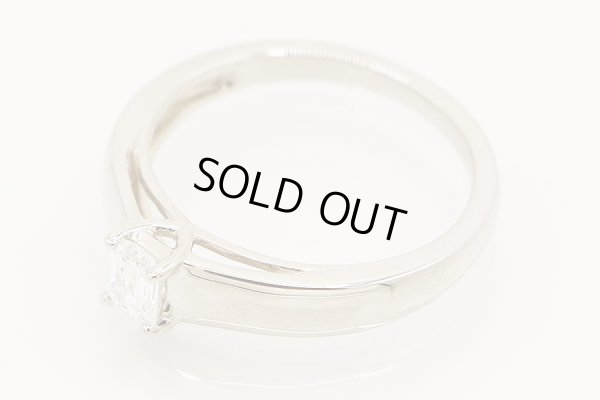 PT950 ダイアイリリング 0.33ct 4.60g