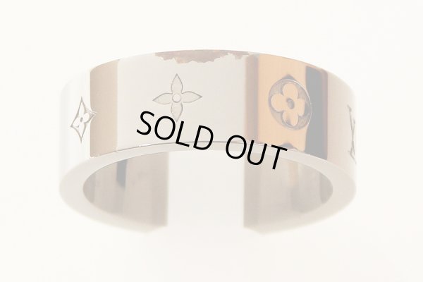 ルイ・ヴィトン バーグ・LV インスティンクト セット2 M00513 シルバーリング メッキ剥げ