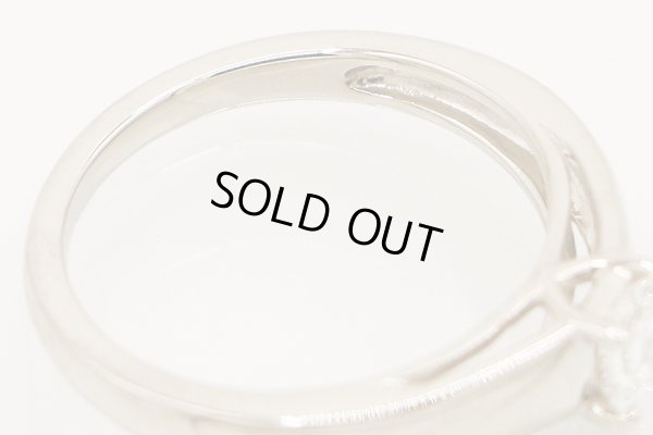 PT950 ダイアイリリング 0.33ct 4.60g　刻印(2)