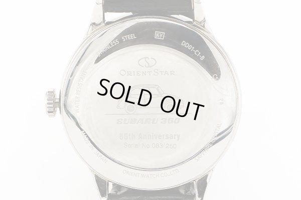 オリエントスター　クラシック　ＷＺ００３１ＤＤ　スバル３６０コラボモデル　ベージュ文字盤　裏面拡大
