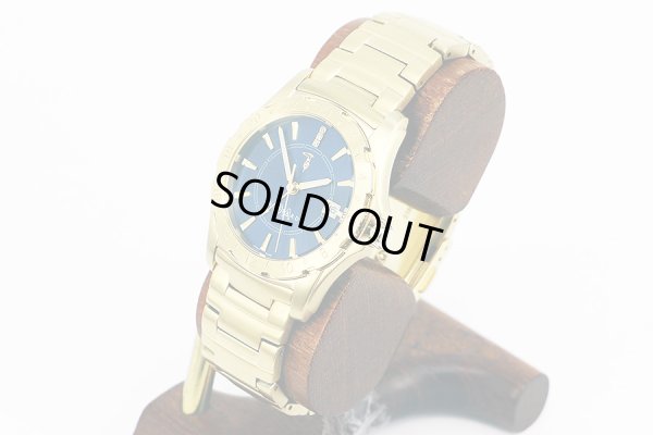 トラサルディ　ＴＲＤ－２８３２　ＧＭＴ　青文字盤　サイド