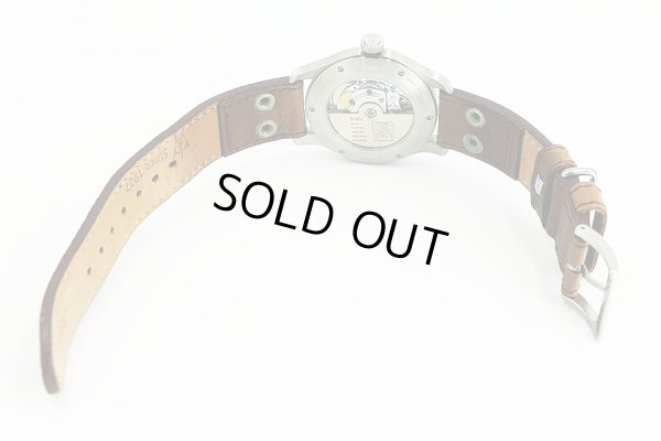 ストーヴァ　フリーガー　バウマスター　ＳＴＷ－ＦＩＬ－Ｂ－Ｌ　黒文字盤　革ベルト