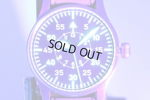 ストーヴァ　フリーガー　バウマスター　ＳＴＷ－ＦＩＬ－Ｂ－Ｌ　黒文字盤　ライト