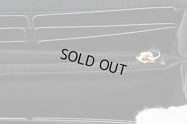 シャネル ボーイシャネル ロングフラップウォレット A80286 ブラック/GP金具 小銭入れ