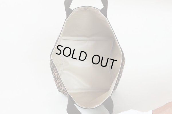 エルベシャプリエ 舟型トートM レオパード ヒョウ柄 707F パンサートープ 中身