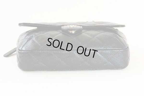 シャネル エコバック マトラッセ チェーンショルダー ブラック/レッド/GP金具 底