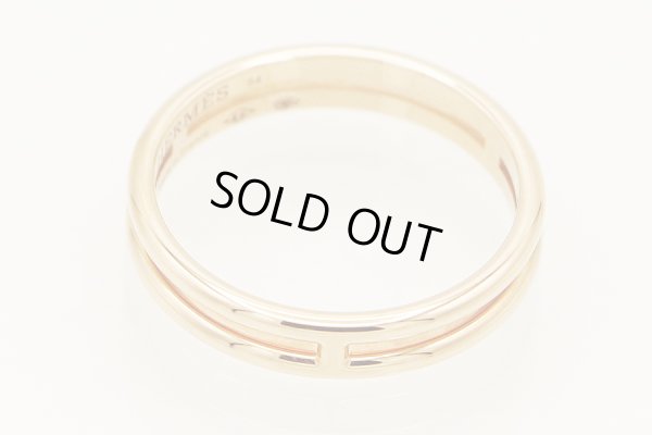 エルメス　750PG アリアンヌリング 3.20g　内側