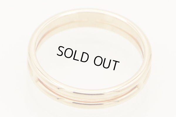 エルメス　750PG アリアンヌリング 3.20g