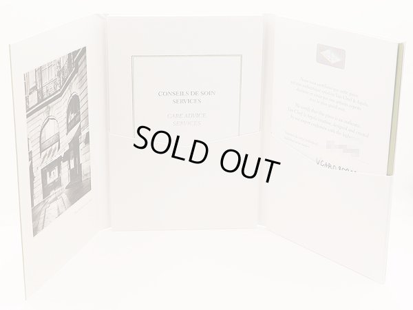 ヴァンクリーフ＆アーペル　750WG スウィート アルハンブラ ペンダント 0.08ct 3.50g　保証書イメージ(1)