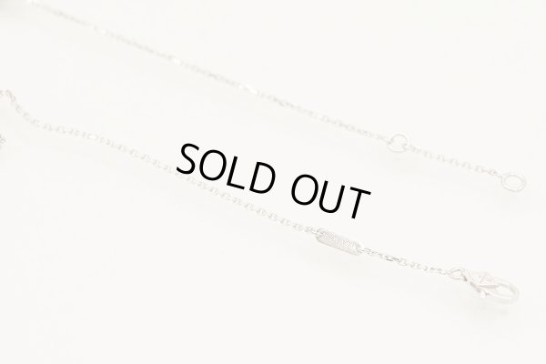 ヴァンクリーフ＆アーペル　750WG スウィート アルハンブラ ペンダント 0.08ct 3.50g　留め具外したイメージ(4)