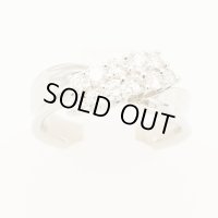 モニッケンダム　PT900 ダイアイリリング 0.64ct 7.50g