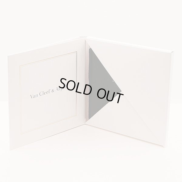 ヴァンクリーフ＆アーペル　750WG スウィート アルハンブラ ペンダント 0.08ct 3.50g　ジュエリー用クロス