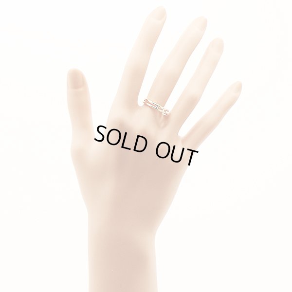 エルメス　750PG アリアンヌリング 3.20g　装着イメージ