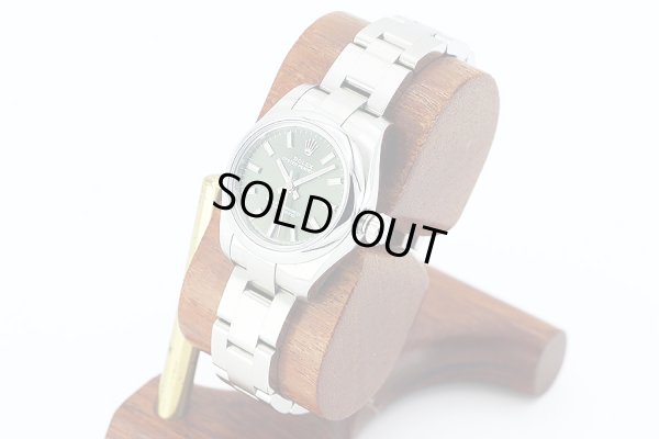 ロレックス　１７６２００　Ｗ１６Ｙ３５４０　緑文字盤　サイド