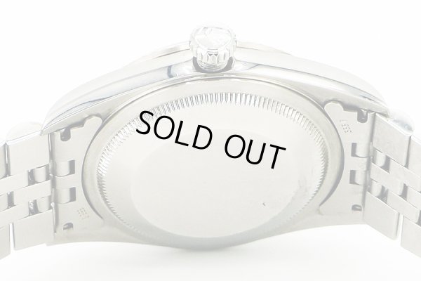 ロレックス　１６２３４　Ｔ９６３９７２　銀文字盤（９６年製）　裏面拡大