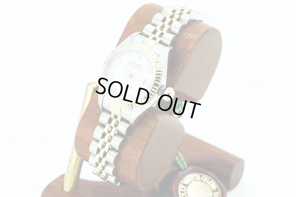 ロレックス　７９１７３　Ｋ６２６１１２　白ローマ文字盤　（２００１年製）　サイド