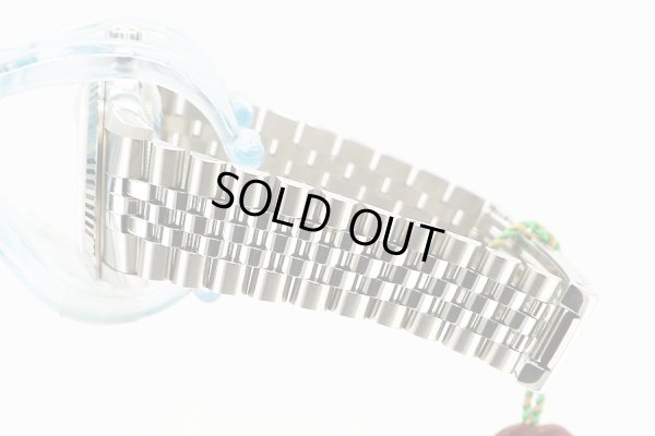 ロレックス　１６２３４　Ｔ９６３９７２　銀文字盤（９６年製）　ブレス拡大