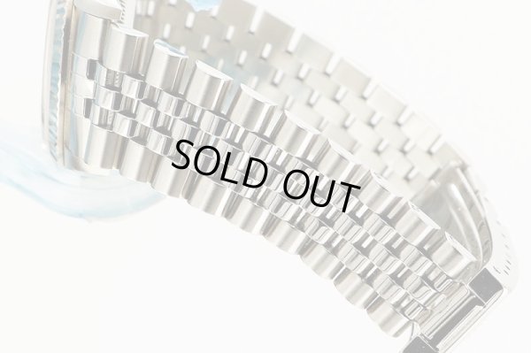 ロレックス　１６２３４Ｇ　Ｙ３１９７４３　黒文字盤　新１０Ｐ　（２００２年製）　ブレス拡大