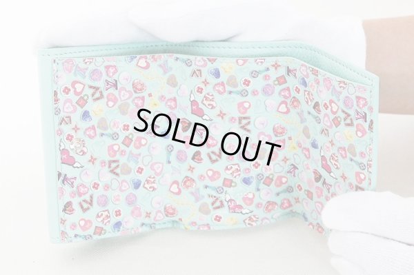 ルイ・ヴィトン 【日本限定】ポルトフォイユ・ロックミニ M81885 ミストグリーン 中身