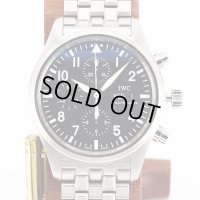 ＩＷＣ　パイロットウォッチ　クロノグラフ　ＩＷ３７１７０４　黒文字盤