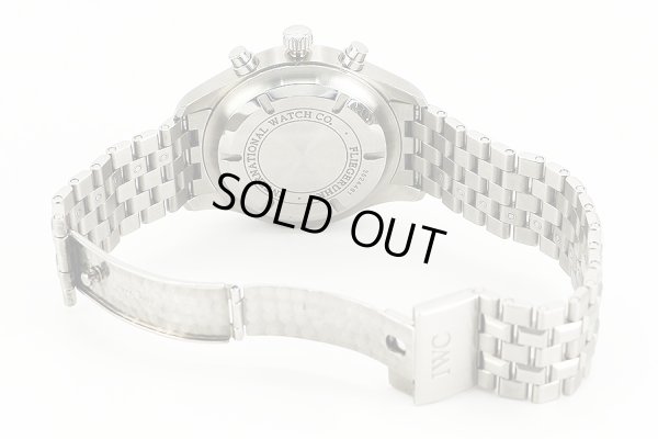 ＩＷＣ　パイロットウォッチ　クロノグラフ　ＩＷ３７１７０４　黒文字盤　ブレス