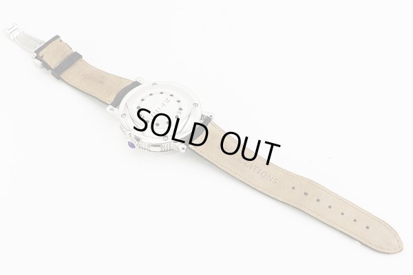 ＧＳＸ　エクスペクテーション　ＥＸＰ５０００ＧＴ　グランドコンプリ　銀文字盤　革ベルト状態　裏面